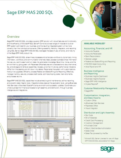 Sage Erp Mas Sql Pricing Updated Schulz Consulting